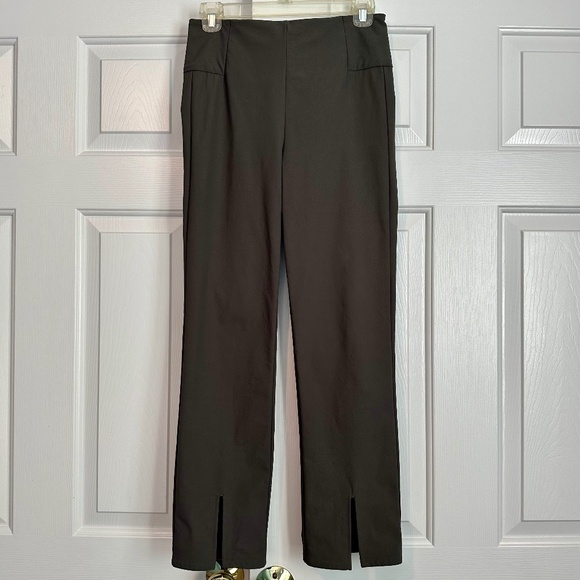 Athleta Wander Slim Straight Pants Size 4 in Arbor Olive 405534 - Picture 2 of 12